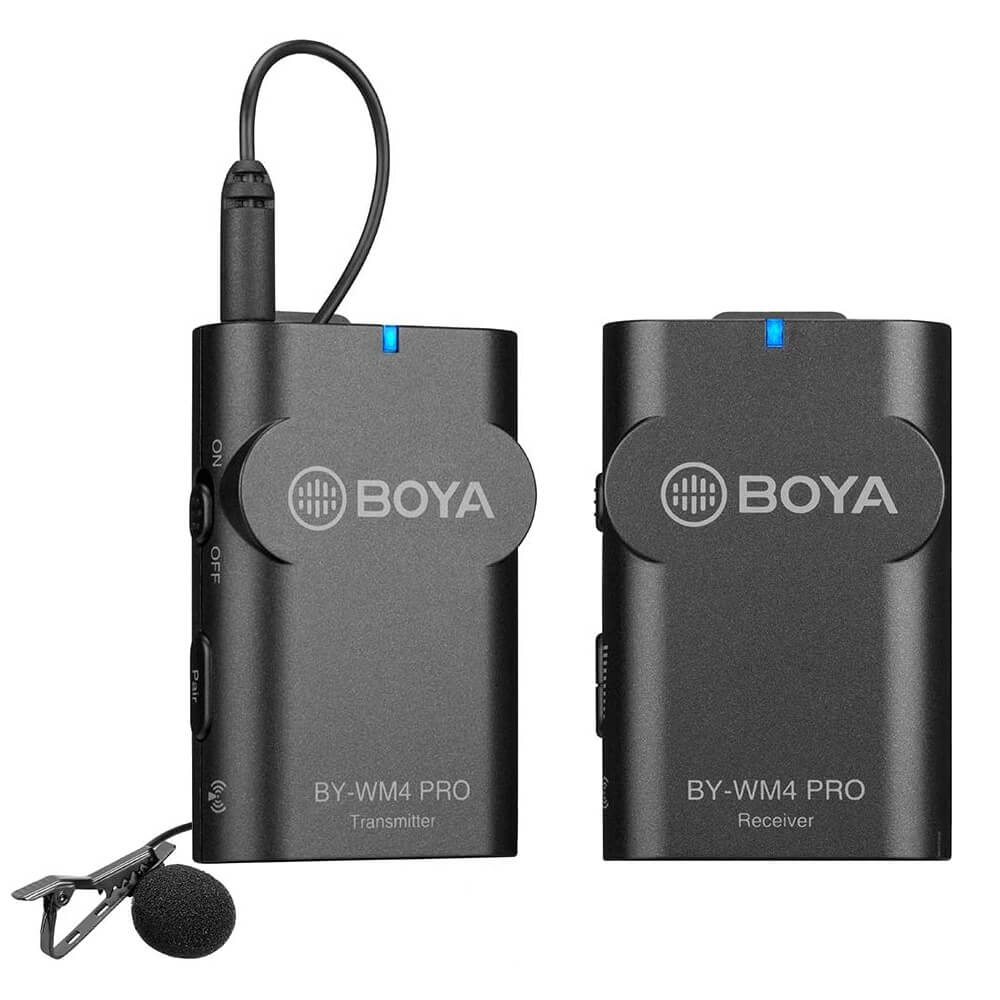 ไมโครโฟนไร้สาย BOYA MICROPHONE BOYA BY-WM4 PRO K1